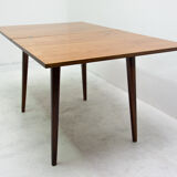 Mid century adjustable Dining Table, 1950s, Czechoslovakia
