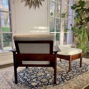 Armchair & Ottoman Hans Olsen – Vatne Møbler Denmark, 1960 Rosewood