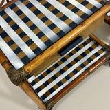 Pair of vintage 70s checkerboard bedside tables: Ref cindy