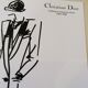 Christian dior: nice illustration / drawing / sketch of 80s press press mode