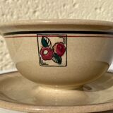 Saucier E.Charbonnier vintage porcelain