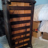 Antique walnut panetière furniture