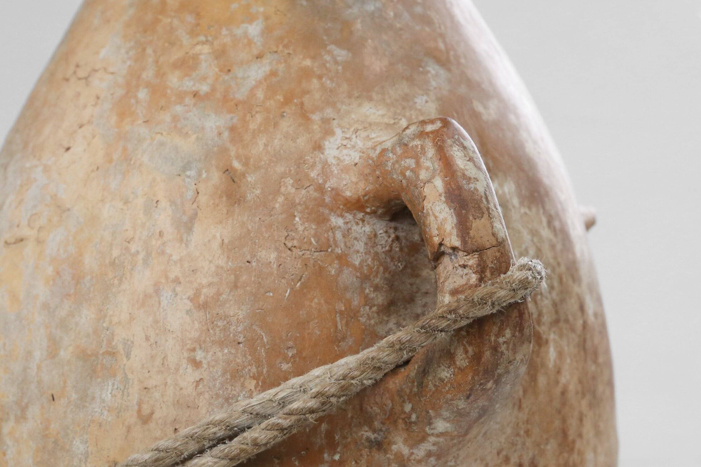 French Provincial Terracotta Vase, 19th‑Century