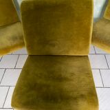 Suite de trois fauteuils pelfran  modèle kiss