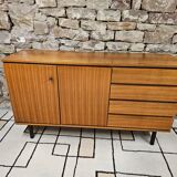Sideboard in teak veneer 1970