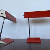 Pair of two design mid-century table lamps by Drupol, 1960s / Czechoslovakia