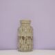 Vintage taupe west germany vase scheurich