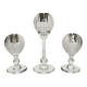 Saint Louis Crystal Candlesticks | Set of 3 | 20th Century