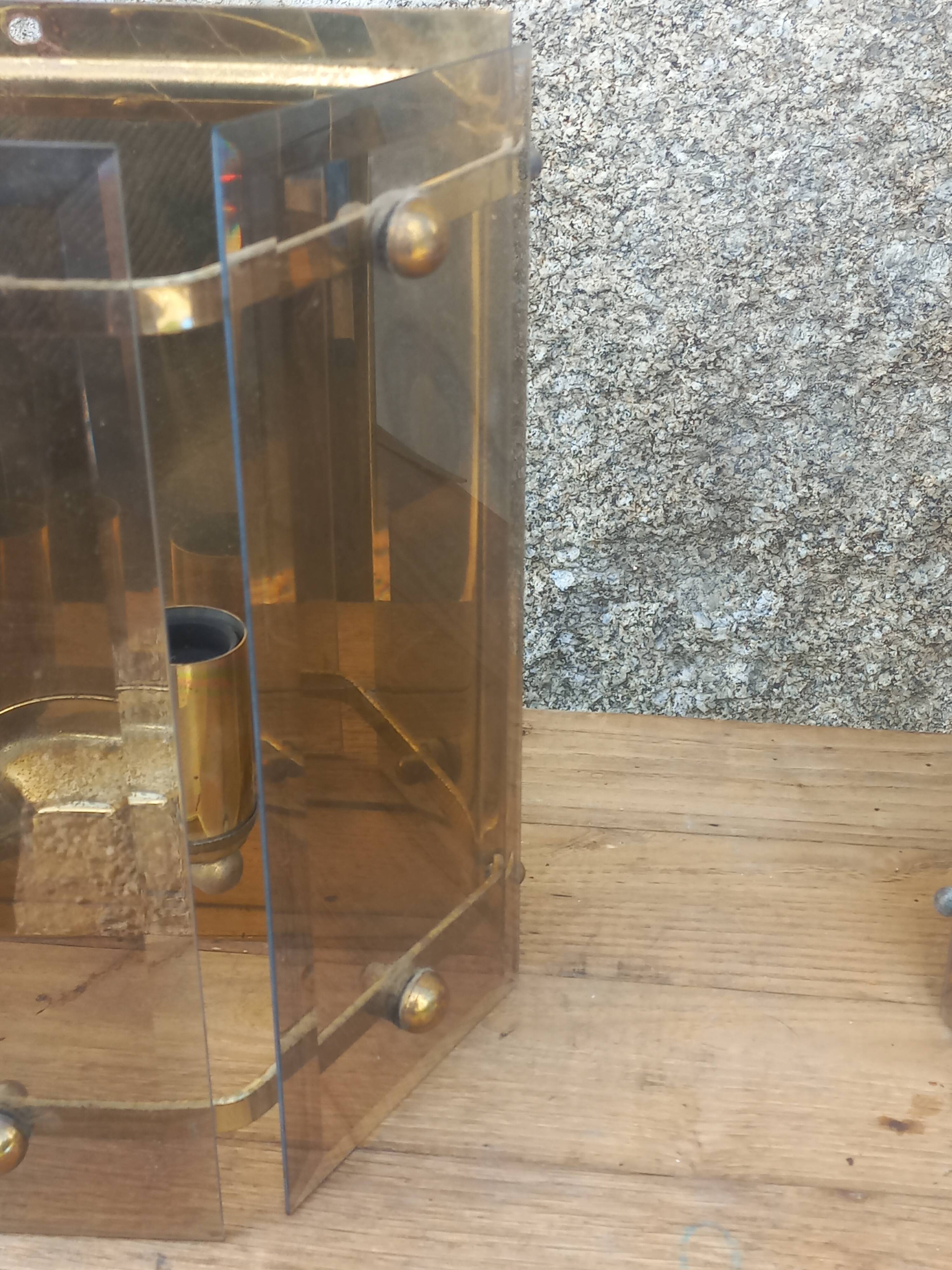 Pair of Pro Brennstelle designer wall lights from the 70s