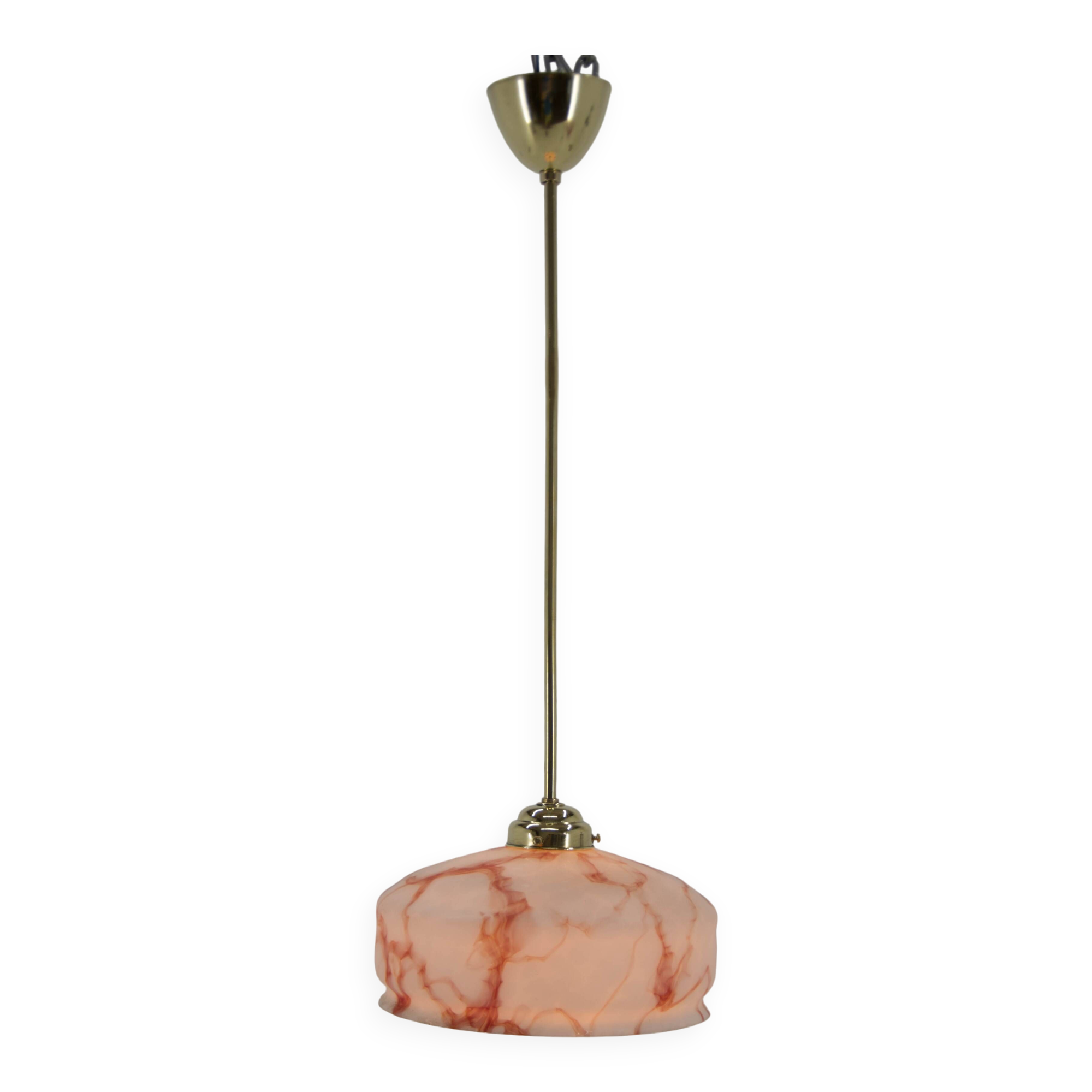 Art Deco Pendant, 1930s