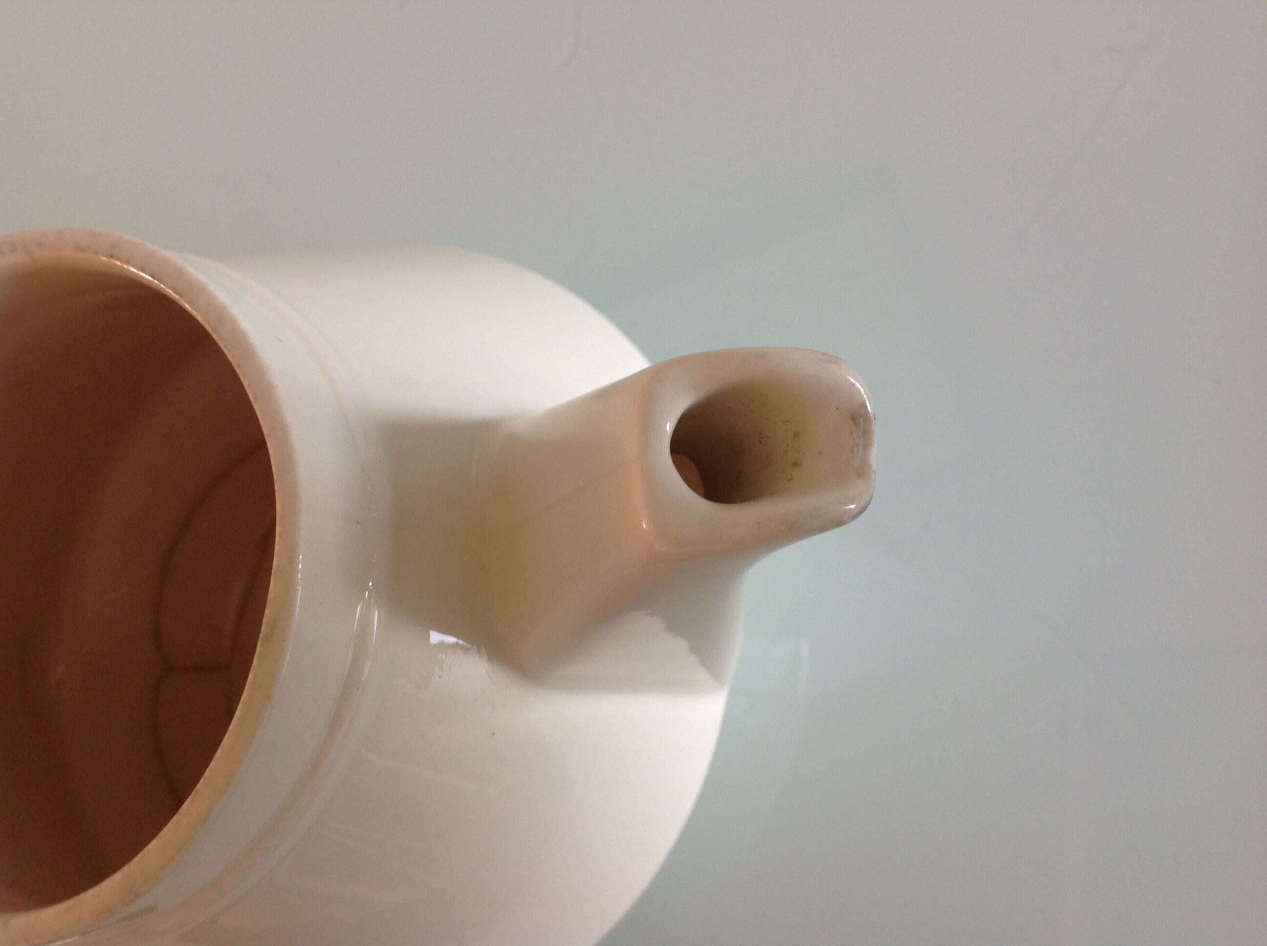 White theiere by Villeroy and Boch vintage 50/60s