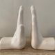 Pair of 70s ceramic hand ties