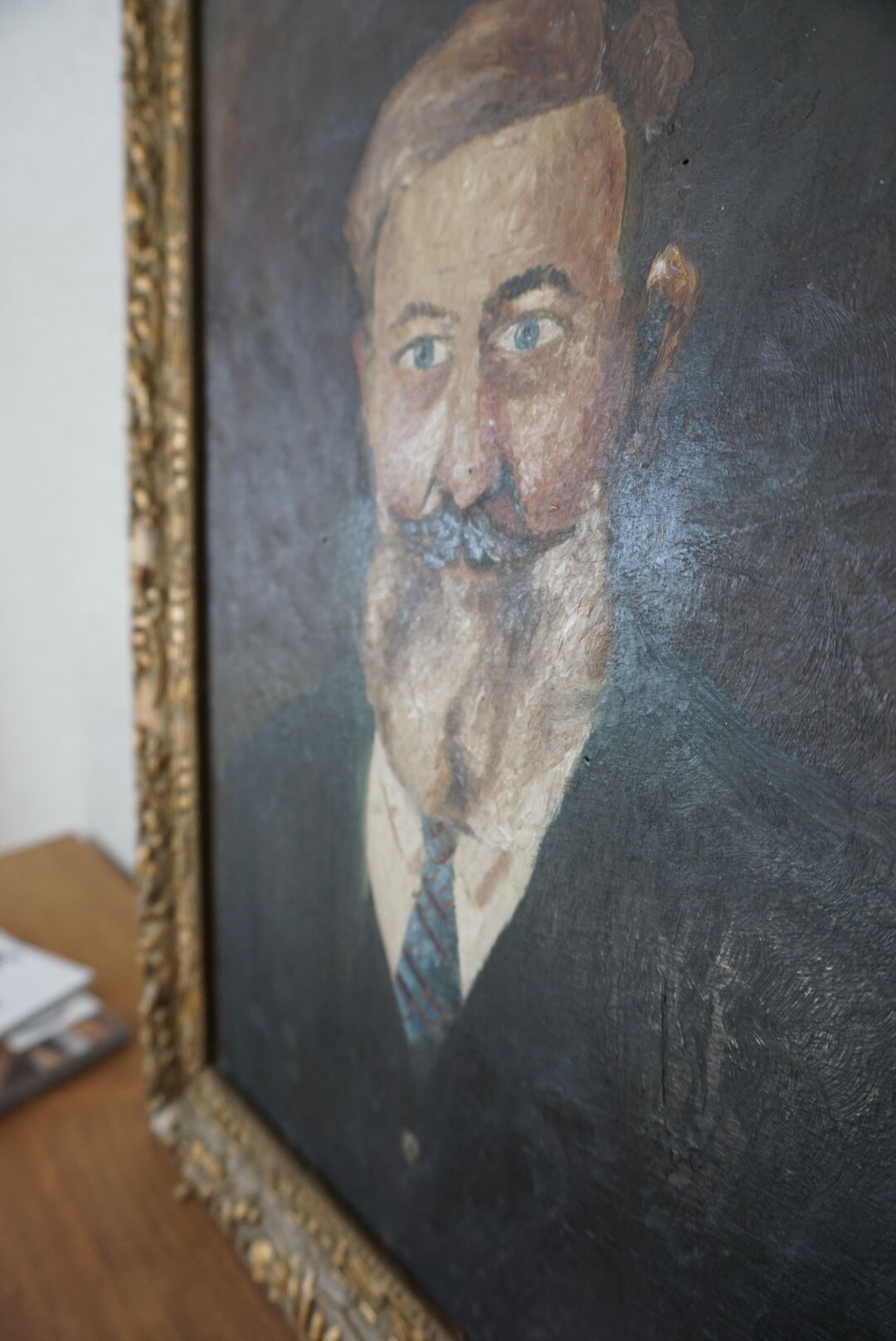 Tableau peinture à l'huile portait