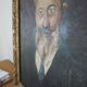Tableau peinture à l'huile portait