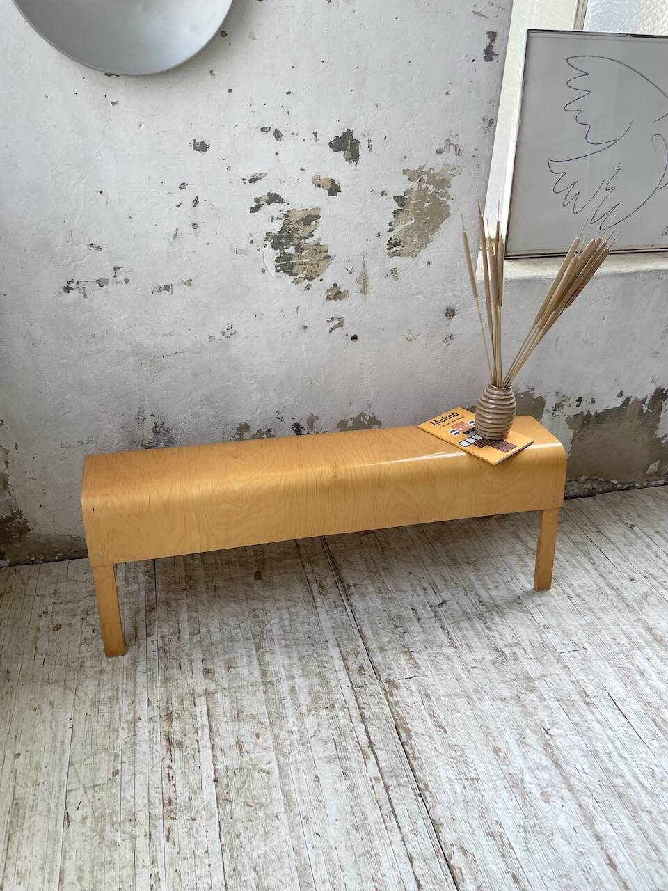 Vintage Ikea Ehlén Johansson bench 2000