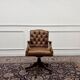 Brown Chesterfield President Office chair