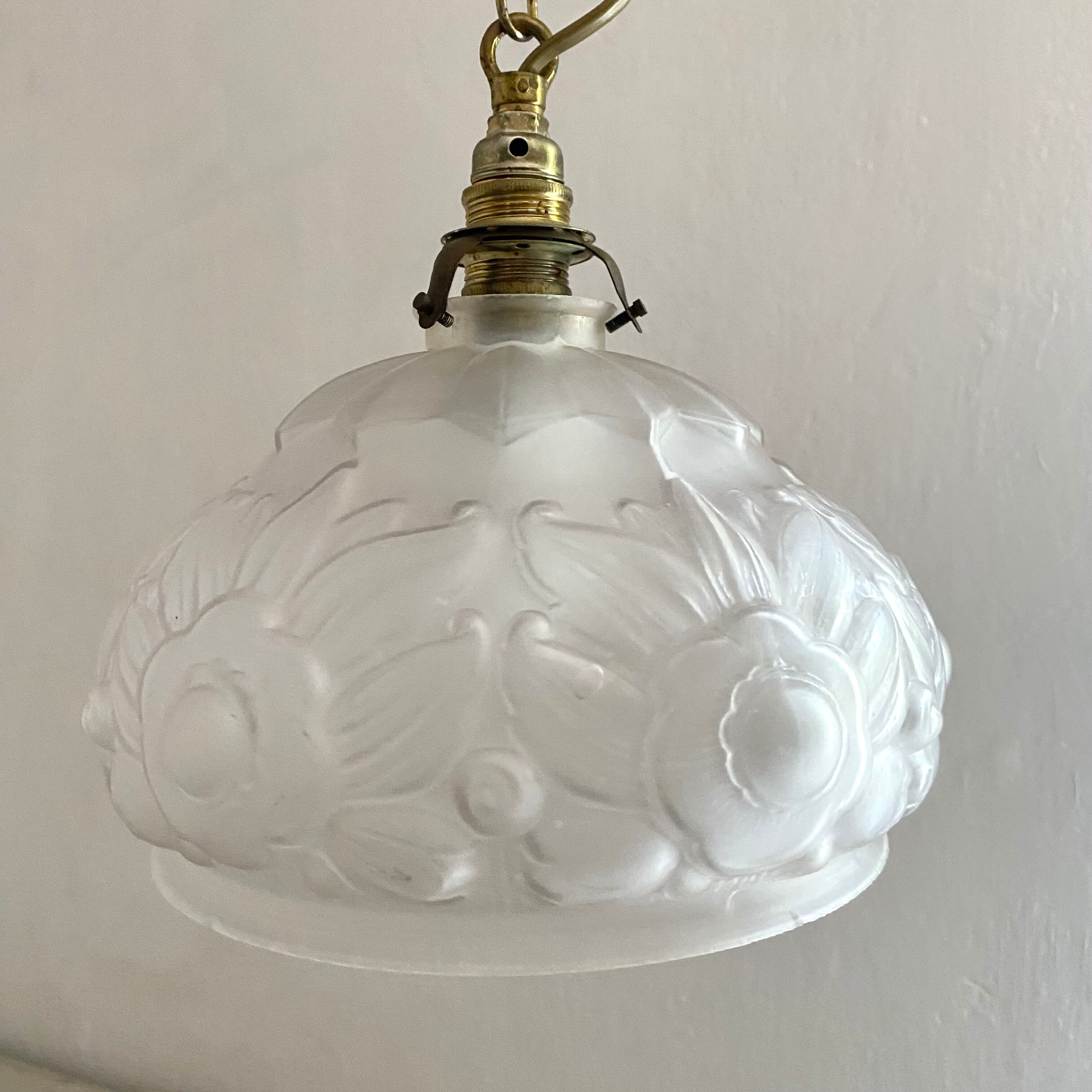 Art deco pendant lamp
