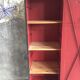 Riveted cloakroom converted into storage cabinet - early twentieth century