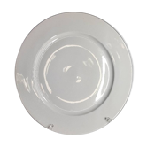 Assiettes plates porcelaine oxford