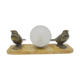 Lamp on marble