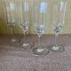 4 Baccarat crystal champagne flutes, Capri model