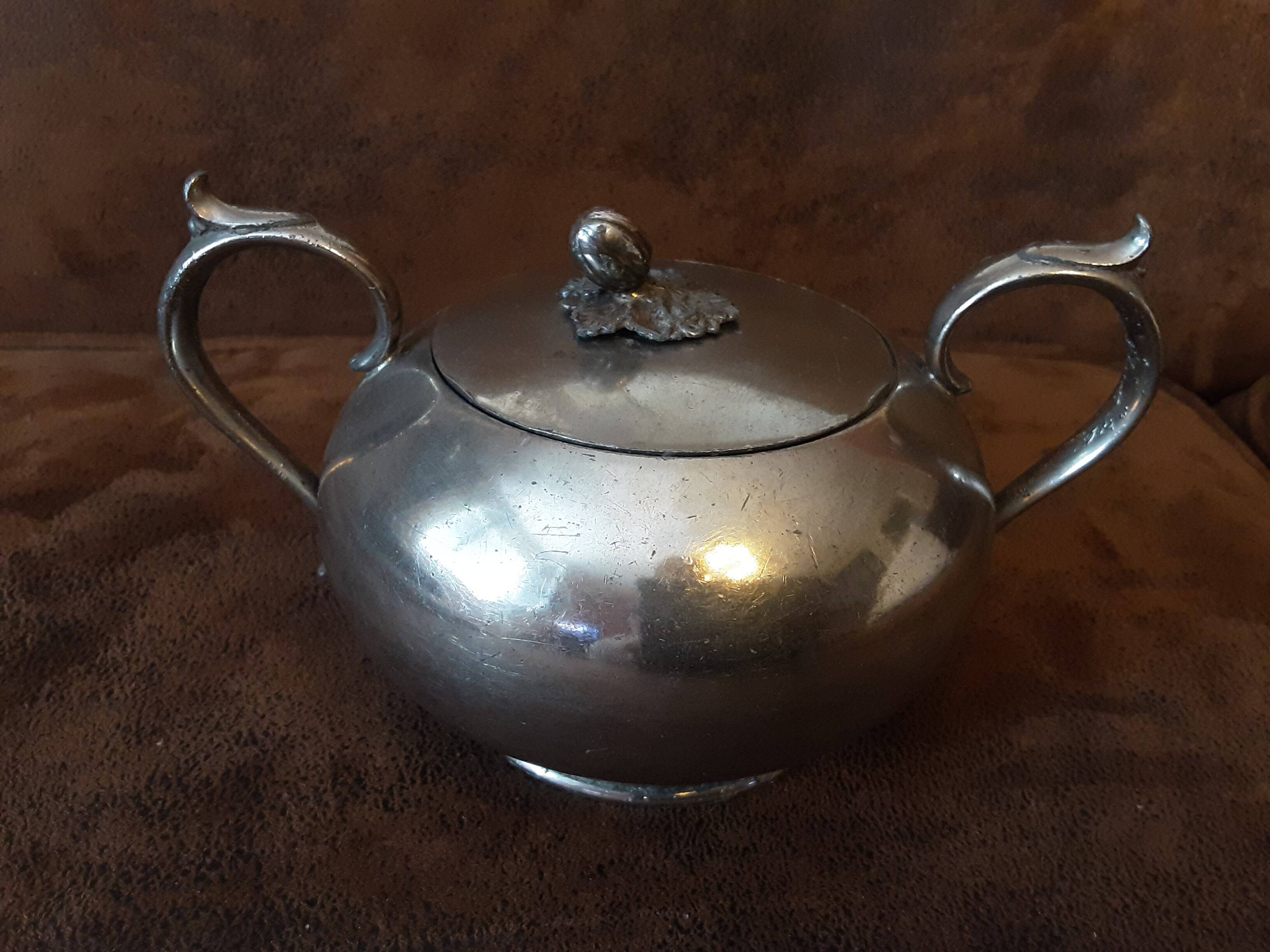 James & Sons Sheffield Dixon Sugar Bowl