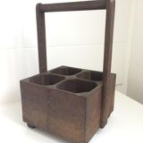 Bottle wooden rack
