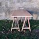 Vintage trestle desk
