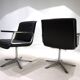 Set of 2 Wilkhahn Delta conference/dining chairs from the Delta Group