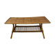 Table basse rotin