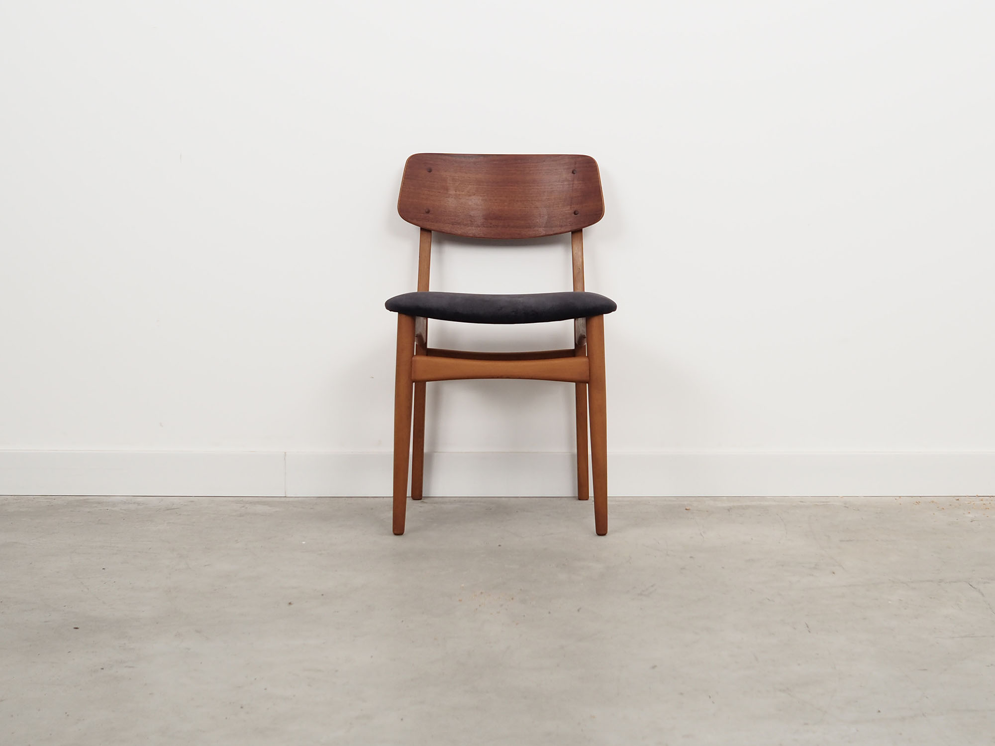 Set of four teak chairs, Danish design, 1960s, production: Denmark