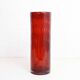 Orange vintage glass vase