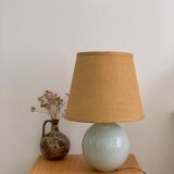 Porcelain lamp signed