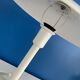 Lamp aluminor white beige dome / mushroom