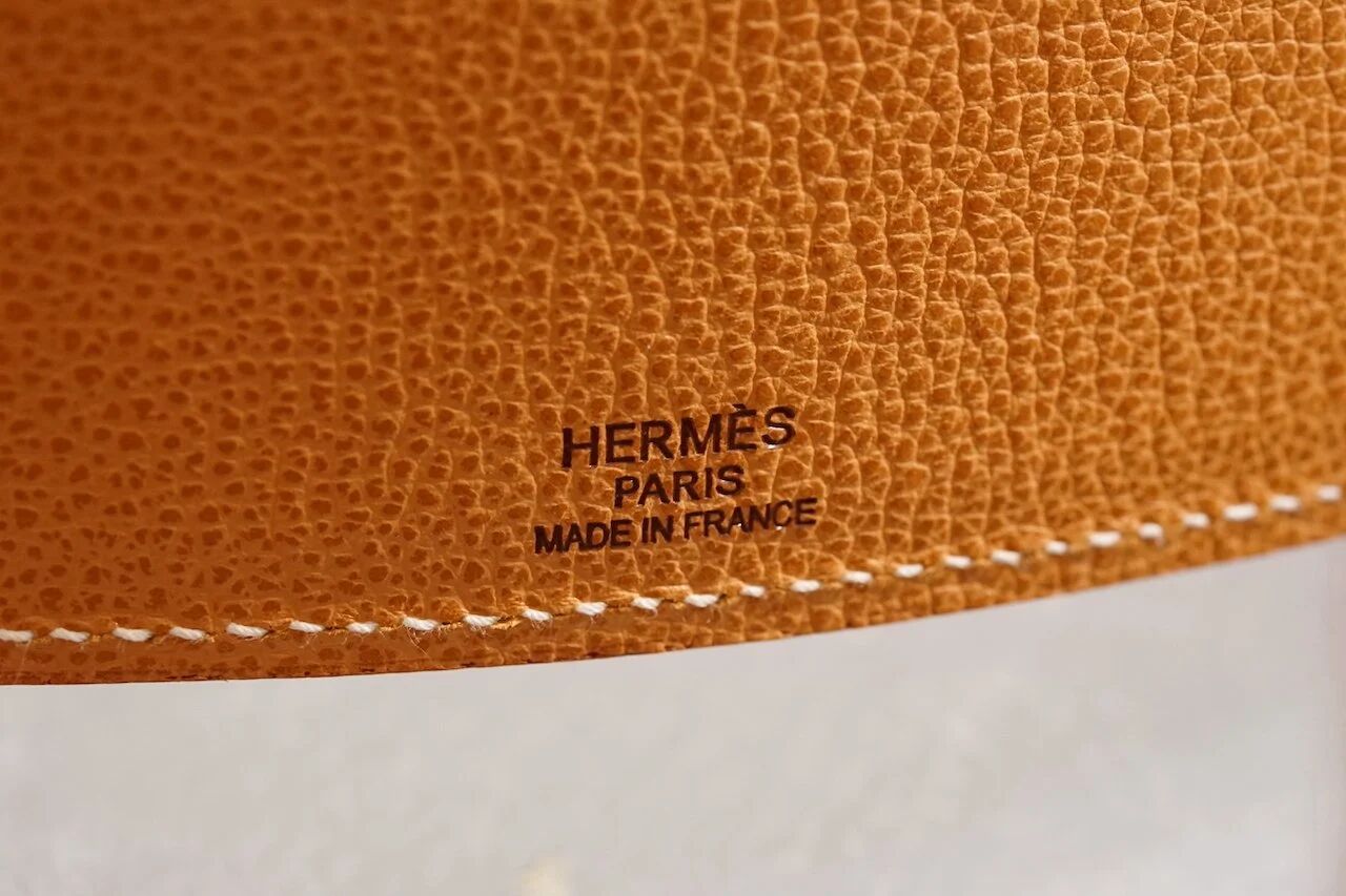 Pippa folding bench by Rena Dumas for Hermès Paris