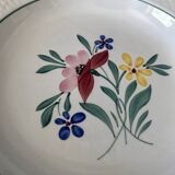 Fabiola Digoin Sarreguemines deep plates from the 50s