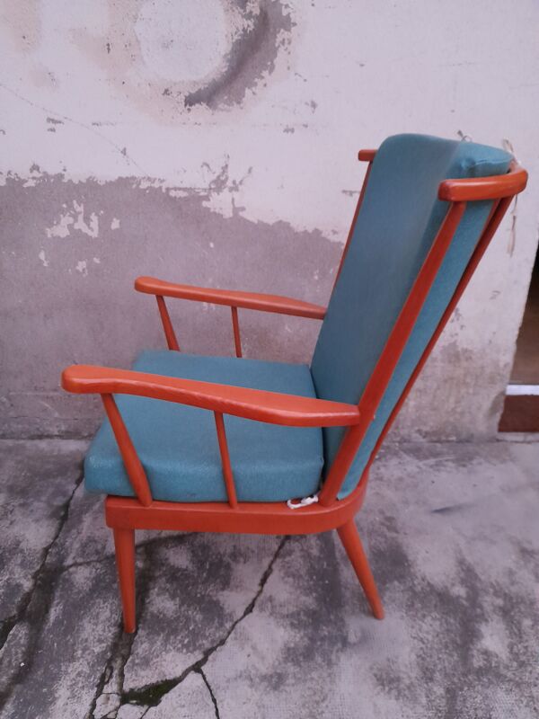 Fauteuil Baumann modèle éventail
