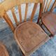 Série de 4 chaises de bistrot Luterma 1950