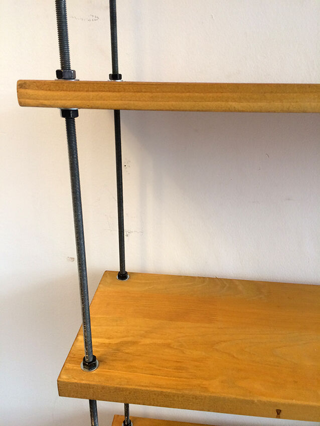 Large industrial style shelf/bookcase