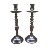 Pair of vintage candlesticks