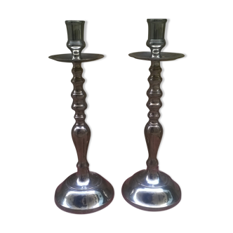 Pair of vintage candlesticks