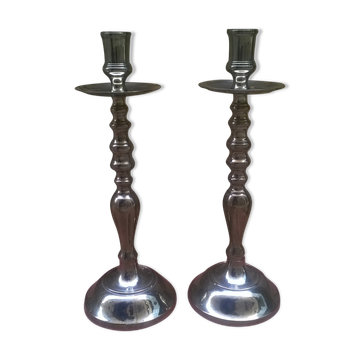 Pair of vintage candlesticks