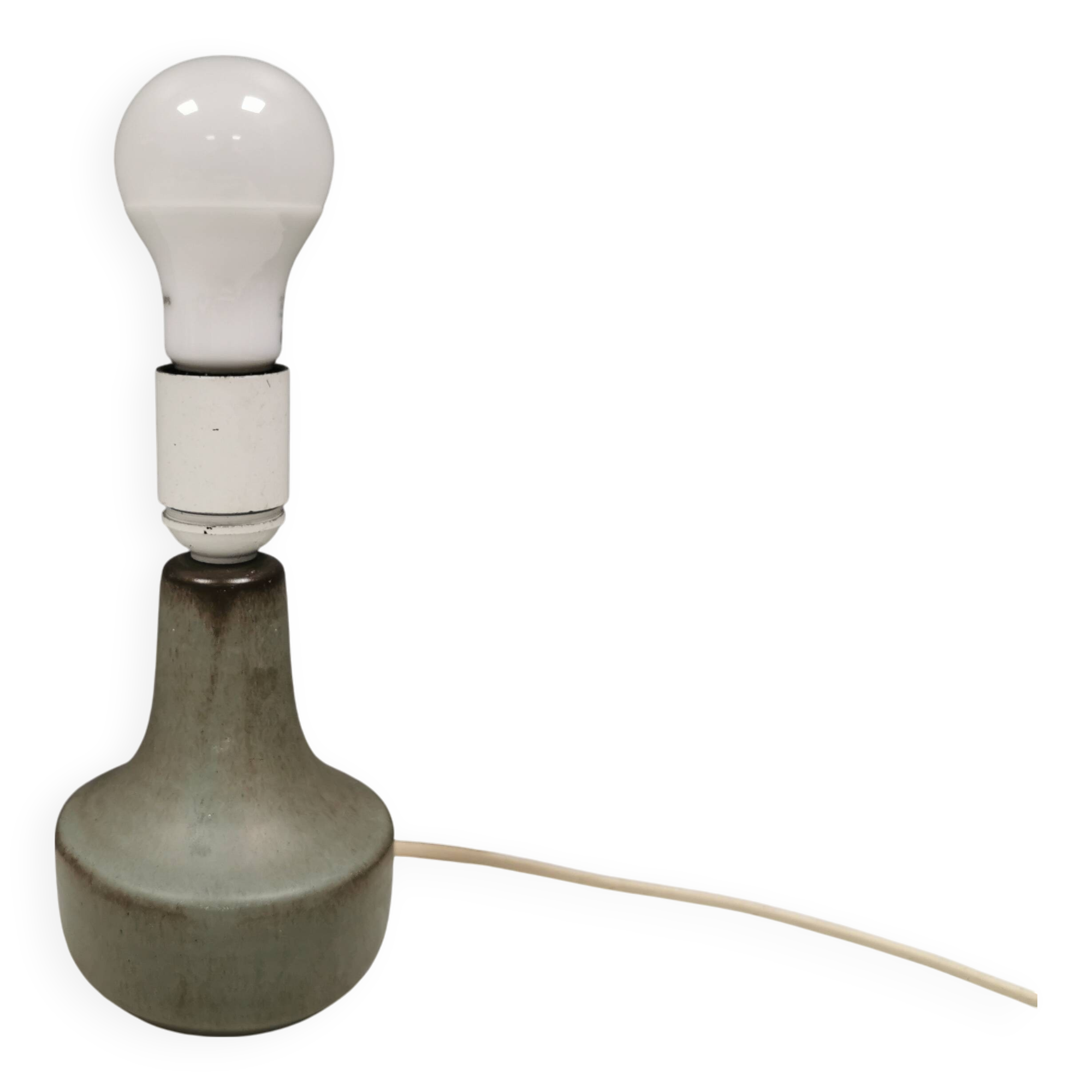 Small ceramic table lamp, Danish from the 1980s.