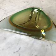 Empty pocket or ashtray of Murano "Sommerso" - Italy, 1970s.