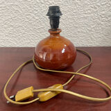 Lampe vintage 1970 en grès
