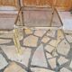 Vintage nesting coffee table