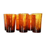 Six gobelets orangeade biot