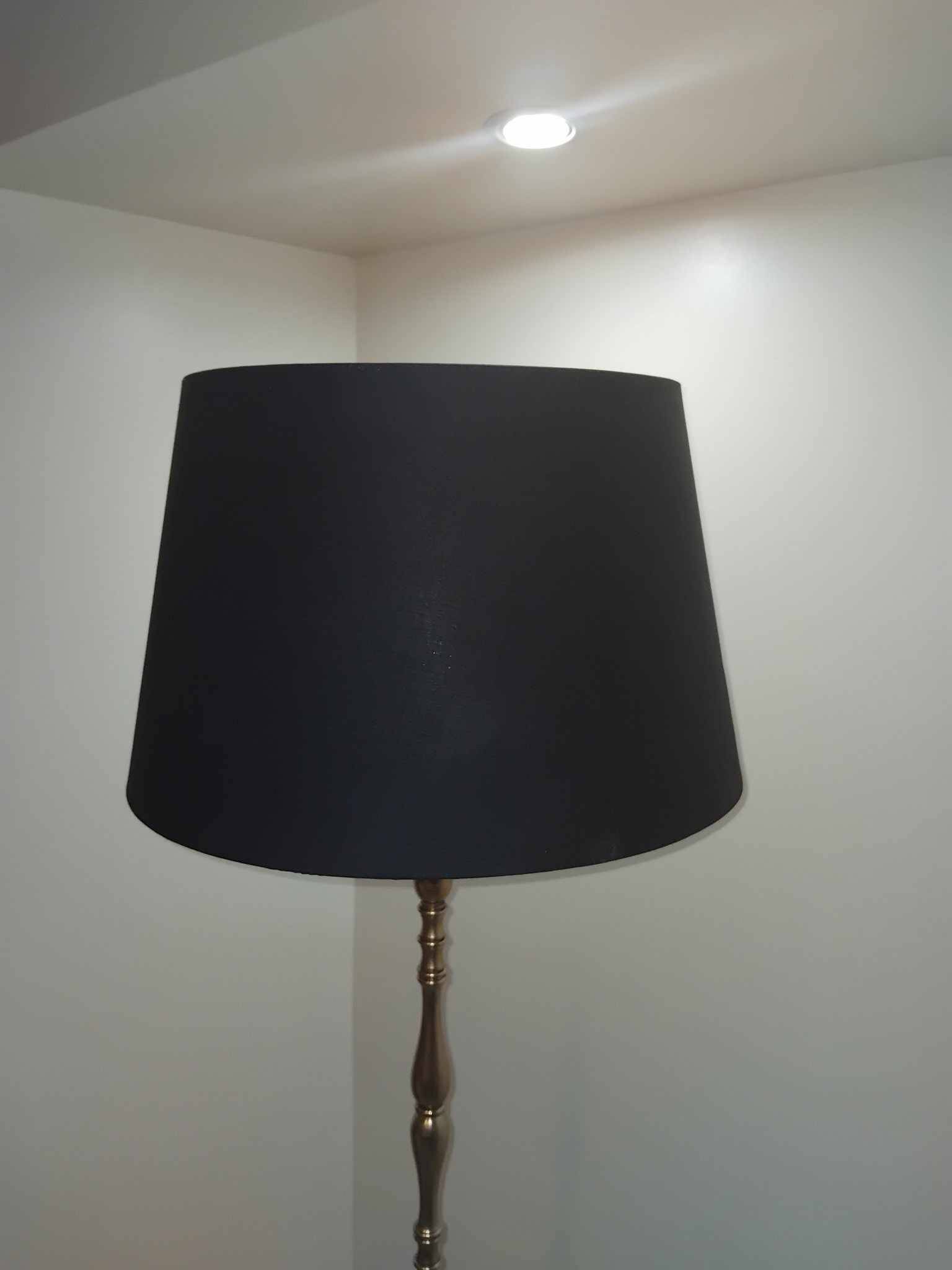 50s/60s bronze floor lamp