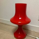 Lampe de bureau en verre opalin par stefan tabery, 1970s