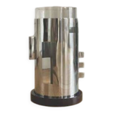 Garance Vallée for Monoprix. Chrome-plated metal and glass vase